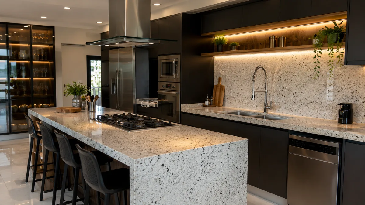 Bancadas de Mármore e Granito para Cozinha e Ilhas - Zalui Mármores