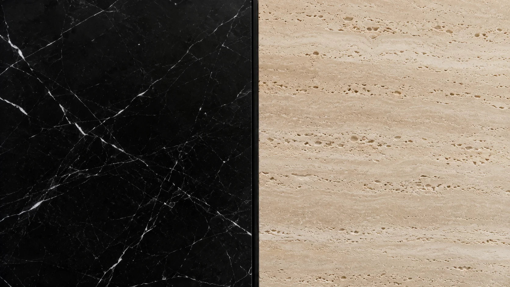 Amostra Mármore Nero Marquina
